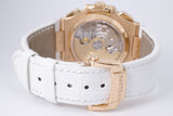 PATEK PHILIPPE ROSE GOLD NAUTILUS CHRONOGRAPH TIFFANY & CO. STAMP 5980R BOX & PAPERS $220,000
