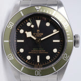 TUDOR BLACK BAY GREEN HARRODS LIMITED EDITION 79230G BOX & PAPERS