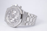 AUDEMARS PIGUET 38mm ROYAL OAK CHRONOGRAPH GREY DIAL STAINLESS STEEL 26315ST BOX & PAPERS