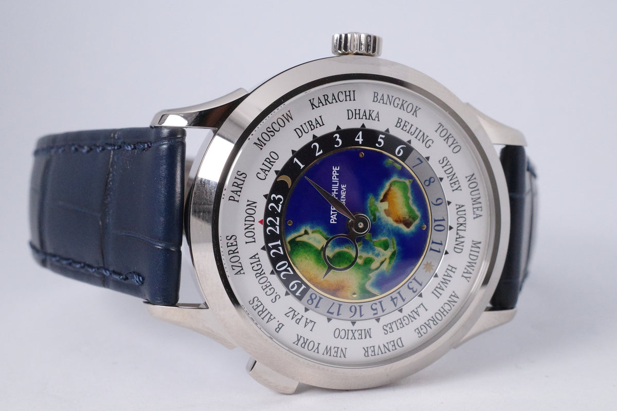PATEK PHILIPPE NEW 2025 WHITE GOLD WORLD TIME COMPLICATION