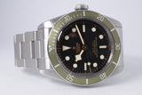 TUDOR BLACK BAY GREEN HARRODS LIMITED EDITION 79230G BOX & PAPERS