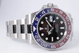 ROLEX 2024 NEW STAINLESS STEEL CERAMIC GMT MASTER II 126710 PEPSI OYSTER BRACELET BOX & PAPERS