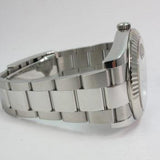 ROLEX DATEJUST II STAINLESS STEEL AND FLUTED WHITE GOLD BEZEL 116334 (ORDER)