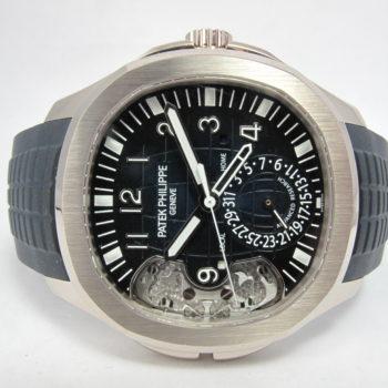 Patek philippe aquanaut travel time online 5650g