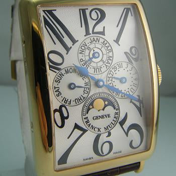 FRANCK MULLER 18K LONG ISLAND QUANTIEME PERPETUAL 1200 QP