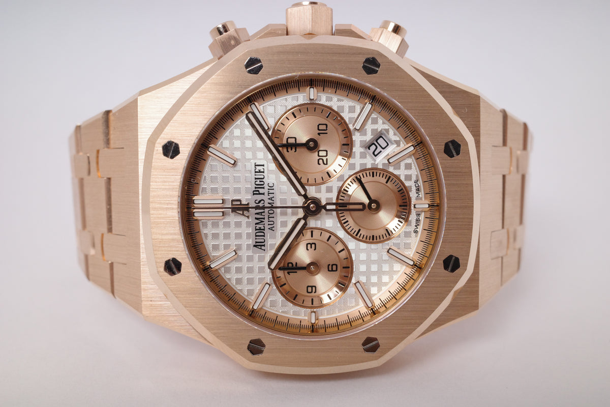 Royal oak chrono or rose hot sale