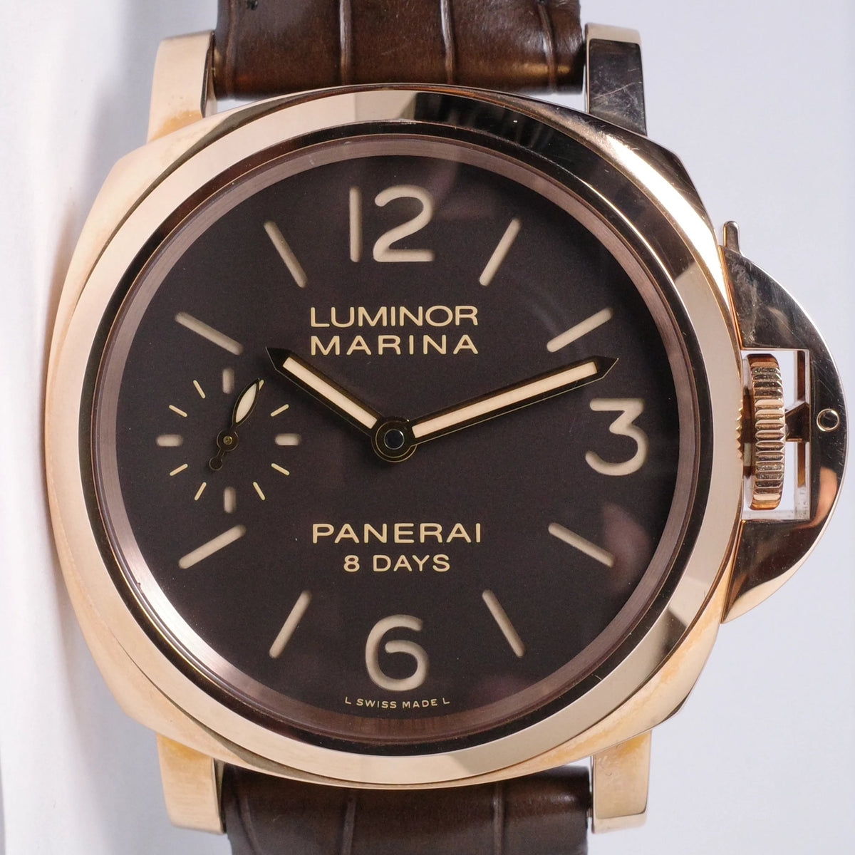 Panerai luminor discount marina 8 days