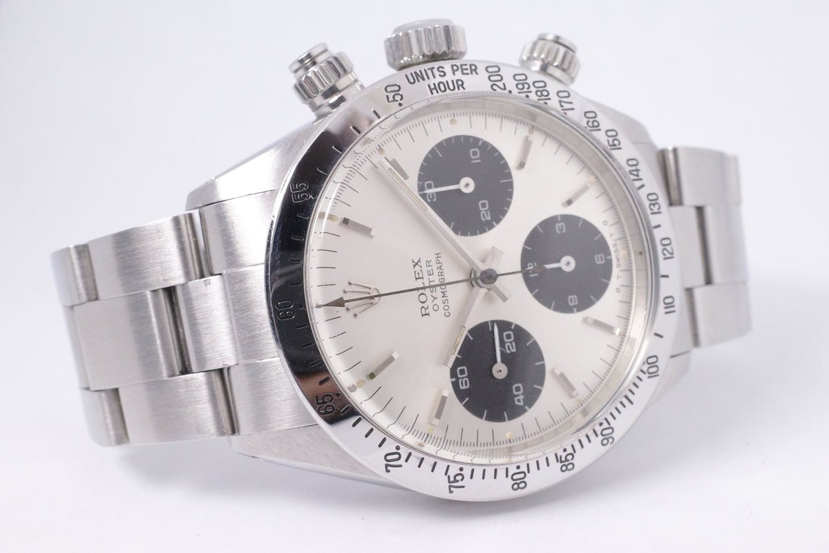ROLEX 1976 VINTAGE DAYTONA STAINLESS STEEL OWNED BY ACTOR JAMES