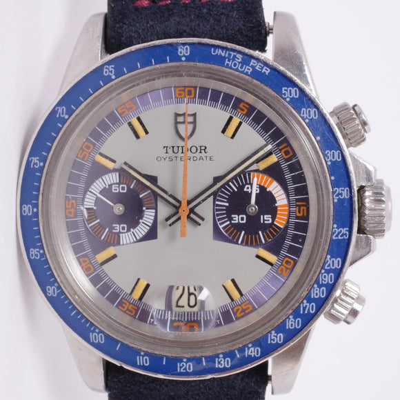 TUDOR MONTE CARLO CHRONOGRAPH BLUE REF 7149 WATCH ONLY $14,975