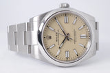 ROLEX NEW 2026 OYSTER PERPETUAL 41 BEIGE DIAL 134300 BOX & PAPERS $10,700
