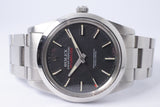 ROLEX 1980 VINTAGE MILGAUSS BLACK DIAL 1019 BOX & PAPER