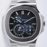 PATEK PHILIPPE NEW 2025 NAUTILUS JUMBO MOONPHASE POWER RESERVE 5712 BOX & PAPERS