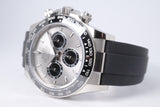 ROLEX 2025 WHITE GOLD DAYTONA OYSTER FLEX SILVER DIAL "GHOST" 126519LN BOX & PAPER $48,500