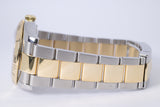 ROLEX TURN-O-GRAPH TWO TONE BLACK DIAL JAPAN LIMITED EDITION 116263 BOX & PAPERS