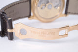 PATEK PHILIPPE x TIFFANY & CO. STAMPED ROSE GOLD ANNUAL CALENDAR 5960R BOX & PAPERS $105,000