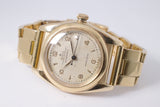 ROLEX VINTAGE YELLOW GOLD BUBBLE BACK BUCHERER REF 3131 WATCH ONLY $11,500