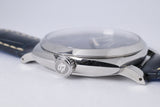 PANERAI RADIOMIR 1940 STAINLESS STEEL BLUE DIAL MINT LIKE NEW BOX & PAPERS $6,200