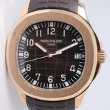 PATEK PHILIPPE NEW 2017 NOS UNWORN ROSE GOLD AQUANAUT 5167R BOX & PAPERS