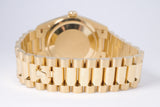 ROLEX 2022 YELLOW GOLD DAY-DATE 36 CHAMPAGNE DIAMOND DIAL 128238 BOX & PAPERS $35,975