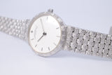VACHERON CONSTANTIN LADIES WHITE GOLD PATRIMONY 250393 WATCH ONLY $8,975
