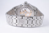 AUDEMARS PIGUET NEW 37mm ROYAL OAK ICE BLUE DIAL 15550ST BOX & PAPERS 15550ST.OO.1356ST.08