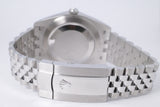 ROLEX 2025 NEW DATEJUST 41 SILVER DIAL, FLUTED, JUBILEE BRACELET 126334 BOX & PAPERS