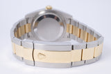 ROLEX TURN-O-GRAPH TWO TONE WHITE DIAL JAPAN LIMITED EDITION 116263 BOX & PAPERS $17,500