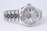 ROLEX 2022 LADIES DATEJUST 28 PINK ROMAN DIAL 279174 BOX & PAPERS $10,500