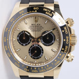 ROLEX 2026 NEW YELLOW GOLD DAYTONA OYSTER FLEX "PICKACHU" DIAL 126518LN BOX & PAPERS