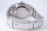 ROLEX 2024 DATEJUST 41 SMOOTH BEZEL OYSTER BRACELET RHODIUM GREY 126300 BOX & PAPERS $8,250
