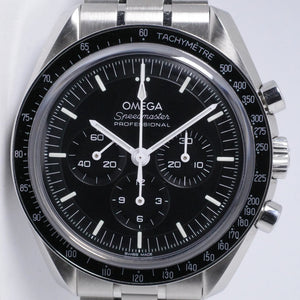 OMEGA 2022 SPEEDMASTER PROFESSIONAL MOONWATCH SAPPHIRE SANDWICH BOX & PAPERS