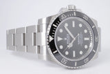 ROLEX NEW OLD STOCK 40mm SUBMARINER NO DATE 114060 BOX & PAPERS