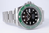 ROLEX GREEN SUBMARINER 41mm STARBUCKS 126610 BOX & PAPERS