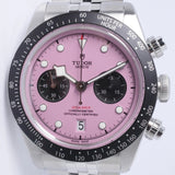 TUDOR NEW 2026 BLACK BAY CHRONOGRAPH PINK DIAL M79360N BOX & PAPERS $8,975