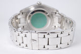 ROLEX 2001 PLATINUM DAY-DATE PEARLMASTER MOTHER OF PEARL DIAL, DIAMOND BEZEL 18946 WATCH ONLY $41,000