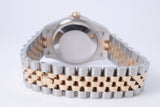 ROLEX 2021 31mm TWO TONE ROSE DATEJUST MOTHER OF CHOCOLATE DIAMOND VI DIAL JUBILEE BRACELET 278271 BOX & PAPERS $14,500