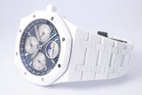 AUDEMARS PIGUET 41mm ROYAL OAK WHITE CERAMIC PERPETUAL CALENDAR 26579CB BOX & PAPERS $299,975