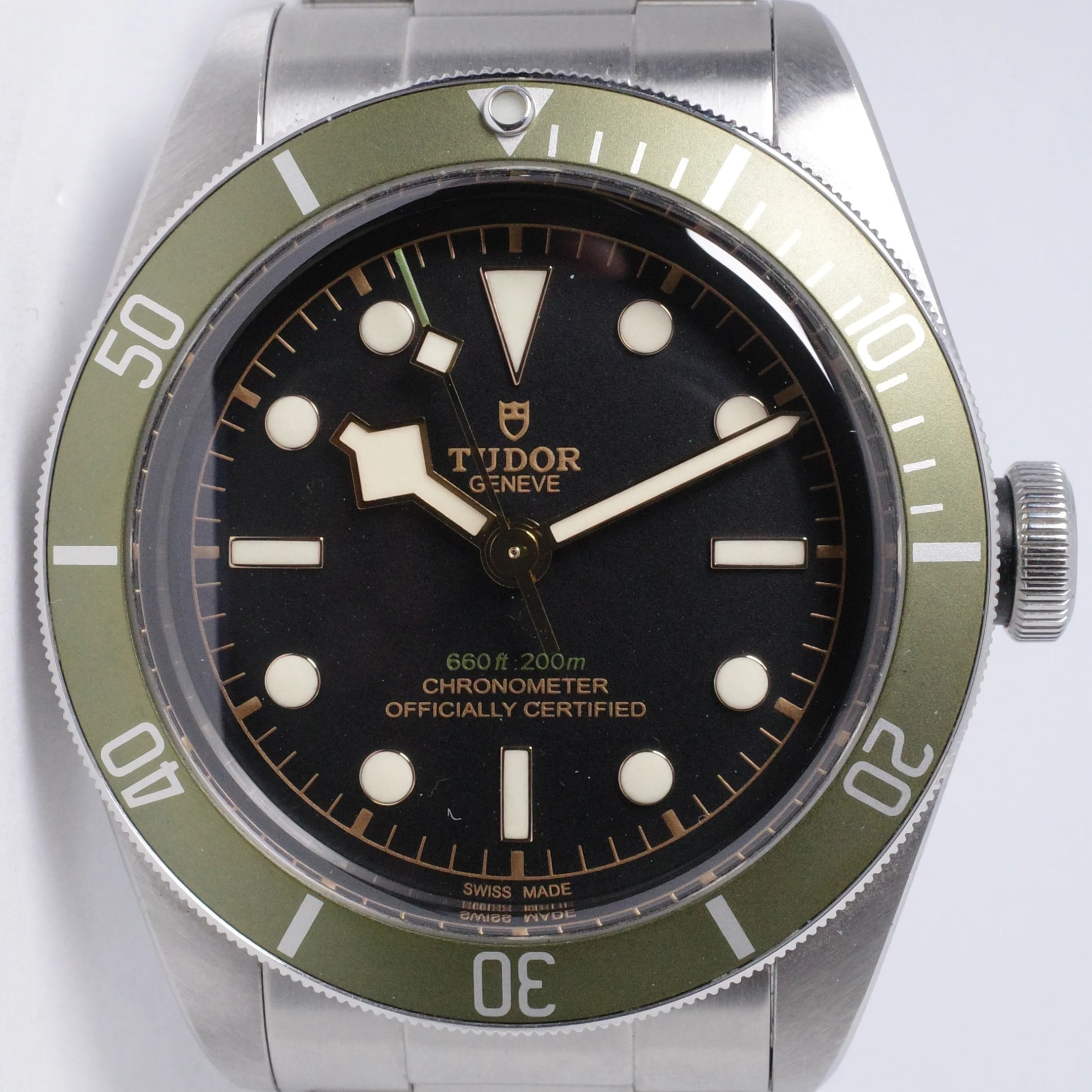 TUDOR BLACK BAY GREEN HARRODS LIMITED EDITION 79230G BOX