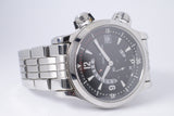 JAEGER LE COULTRE MASTER COMPRESSOR DUALMATIC Q738170 BOX & PAPERS $3,975