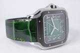 CARTIER 2025 SANTOS GREEN MIDDLE EAST LIMITED EDITION WSSA0055 BOX & PAPERS