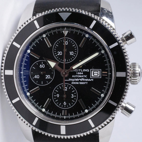 BREITLING SUPERCOEAN CHRONOGRAPH A1332024 BOX & PAPERS $3,200