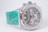 AUDEMARS PIGUET 38mm ROYAL OAK CHRONOGRAPH GREY DIAL STAINLESS STEEL 26315ST SEALED BOX & PAPERS $34,500