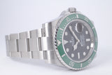 ROLEX  2020 NEW OLD STOCK GREEN SUBMARINER STARBUCKS 126610LV BOX & PAPERS  $13,800