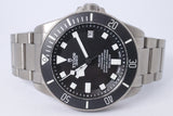 TUDOR TITANIUM PELAGOS BLACK M25600TB BOX & PAPERS $4000