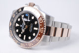 ROLEX 2022 TWO TONE EVEROSE GMT MASTER II & STEEL ROOTBEER 126711 BOX & PAPERS