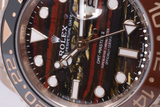 ROLEX 2026 EVEROSE GMT TIGER IRON DIAL LIKE NEW 126715 BOX & PAPERS $79,500