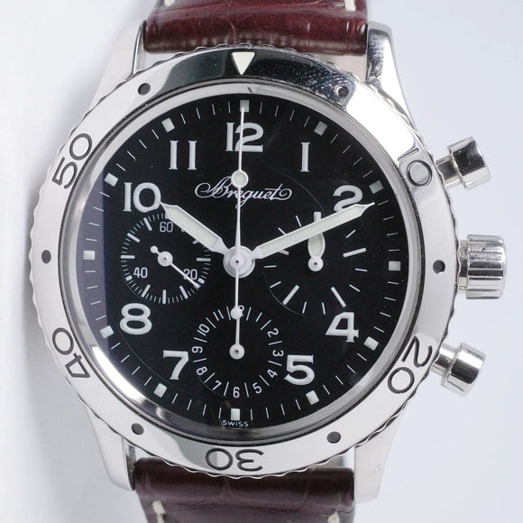 BREGUET TYPE XX STAINLESS STEEL 3800ST MINT BOX & PAPERS $6,250