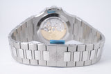 PATEK PHILIPPE NEW 2026 NAUTILUS BLUE DIAL ANNUAL CALENDAR MOON PHASE 5726/1A BOX & PAPERS