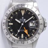 ROLEX VINTAGE EXPLORER II STEVE MCQUEEN MK2 DIAL 1655 WATCH ONLY $21,500