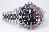 ROLEX 2020 GMT MASTER II PEPSI CERAMIC JUBILEE 126710 WATCH ONLY